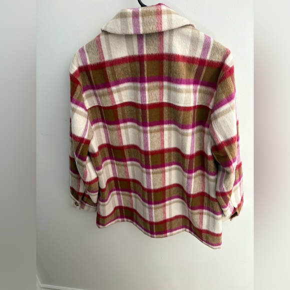 NWT- Joe’s JEANS- Firnanda Plaid Shirt Jacket - Picture 4 of 11